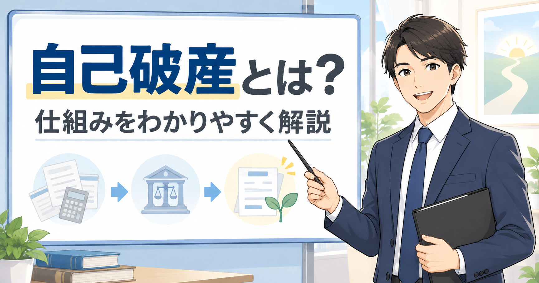 自己破産とは？仕組みと免責、生活への影響を経験者がわかりやすく解説