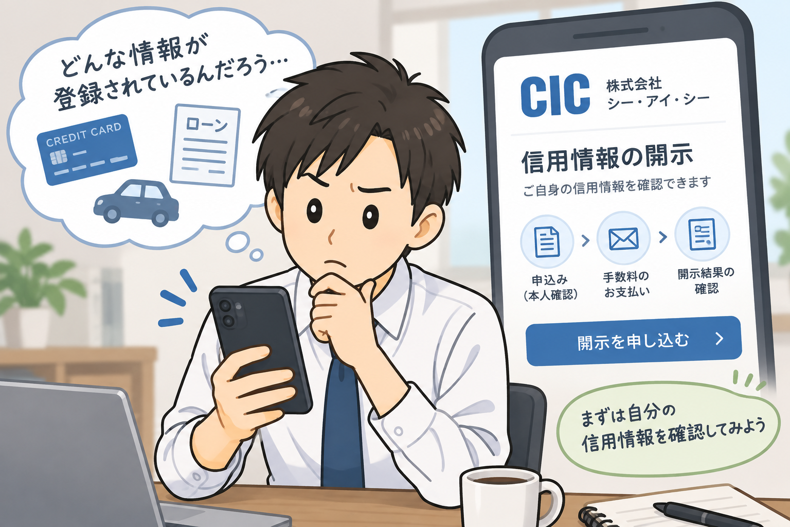 信用情報とは？ブラックリストの意味や登録期間、開示方法をわかりやすく解説